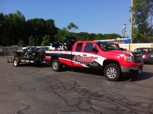 cmp truck with bikes