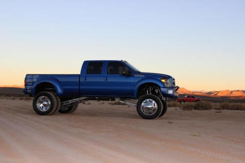 sema 2015 blue truck